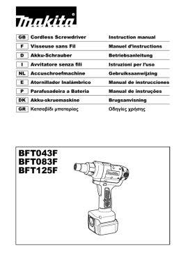 BFT043F BFT083F BFT125F