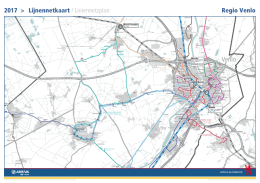 2017 > Lijnennetkaart / Liniennetzplan Regio Venlo