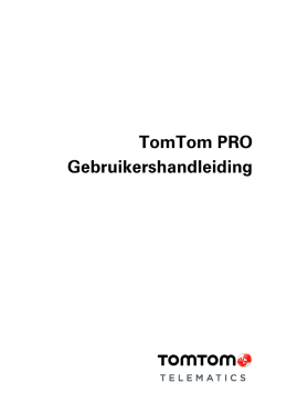 TomTom PRO - Verken onze technische support pagina`s
