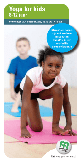 Yoga for kids - Basisschool De Hei(r)akker