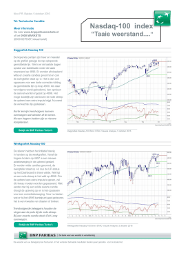 Nasdaq-100 index - BNP Paribas Markets
