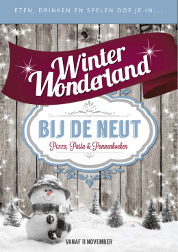 WinterWonderland Brochure