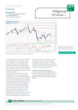 Citigroup 6 oktober - BNP Paribas Markets