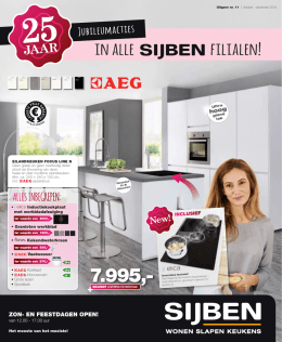 Keukenfolder - Sijben Wonen