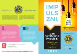 IMPULSZ 2016 sponsoring