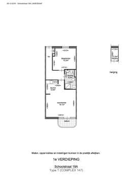 1e VERDIEPING 1e VERDIEPING