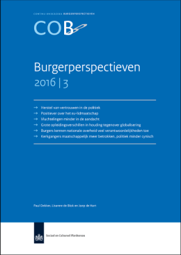 Omslag voor recensies COB 2016 | 3