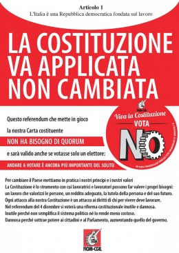 viva la Costituzione