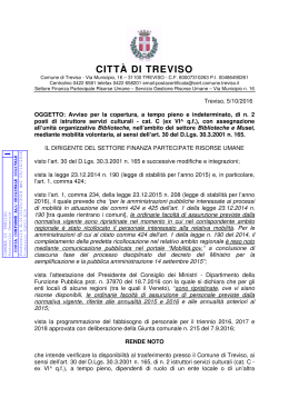 Leggi l`avviso in formato aperto