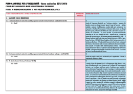 PIANO ANNUALE PER L`INCLUSIVIT&Aacute; - Anno scolastico 2015-2016