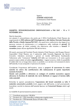 PMI Day - Confindustria Chieti Pescara