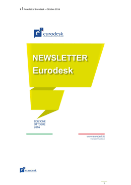 Scarica il Bollettino Ottobre 2016