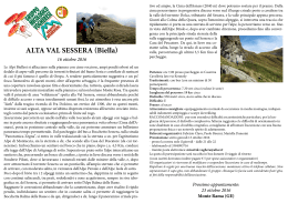 Alta Val Sessera - Gruppo Micologico Vogherese