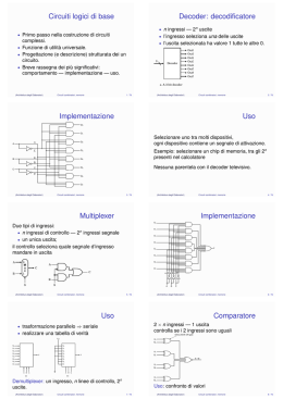 8 per pagina - Dipartimento di Matematica e Informatica