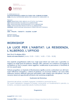 - Roma - Master Lighting Design