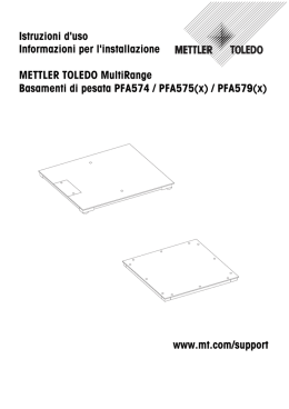 PFA579(x) - Mettler Toledo