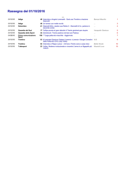 Sabato 1 ottobre 2016