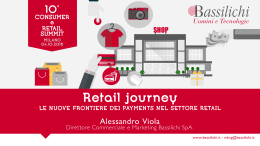 Retail journey. Le nuove frontiere dei payments nel settore Retail