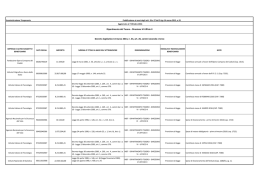 Dipartimento del Tesoro - Direzione VI Ufficio II Decreto legislativo