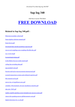 sap iog 340 | free ebook
