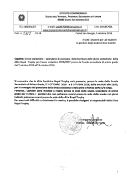 leggi - Istituto Comprensivo Castel San Giorgio