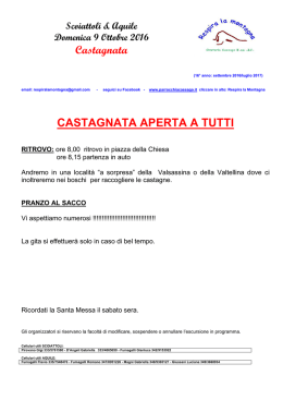2016-10-09 castagnata - parrocchia di cassago brianza