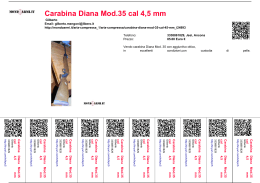 Carabina Diana Mod.35 cal 4,5 mm
