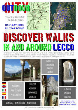 lecco city hikes