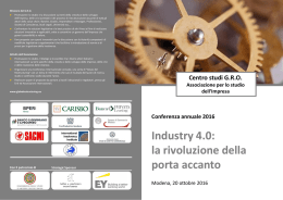 In allegato programma convegno