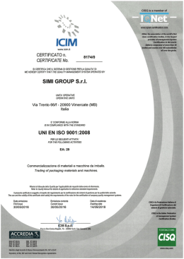 Page 1 CISQ is a member of ~~~ - - *. -- &ordm; ***