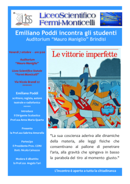 locandina_poddi - Liceo Scientifico Fermi Monticelli Brindisi