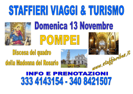 pellegrinaggio a pompei