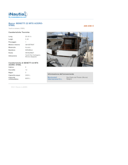 Barca: BENETTI 22 MTS ACERO- STEEL