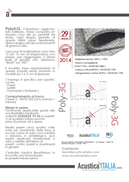 Foglio dati prodotto