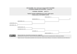 Crea tabellone per XLS