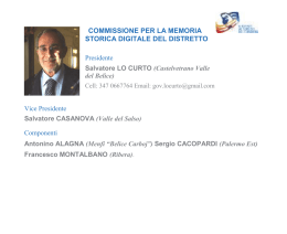 commissione per la memoria storica digitale del