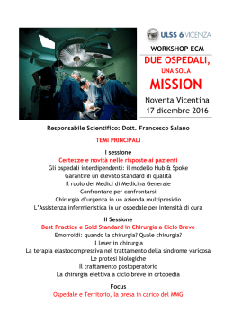MISSION - Day Surgery Italia