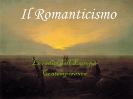 Il romanticismo