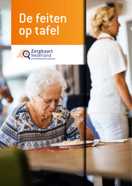 De feiten op tafel - Patiëntenfederatie Nederland