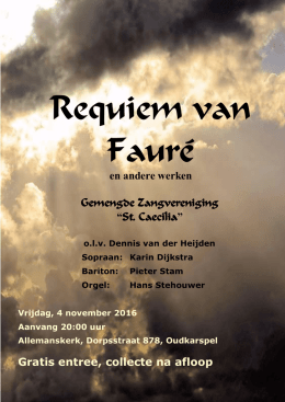 Requiem van Fauré