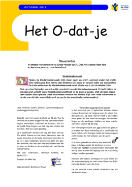O-dat-je oktober 2016