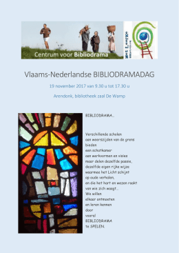 Vlaams-Nederlandse BIBLIODRAMADAG