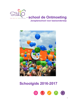 - school de Ontmoeting Schoolgids 2016-2017