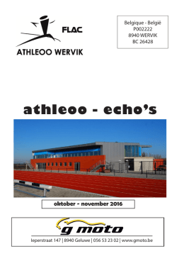 oktober - Athleoo Wervik