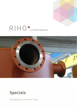 Specials - RIHO Climate Systems