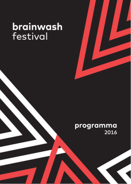 programma - Brainwash Festival