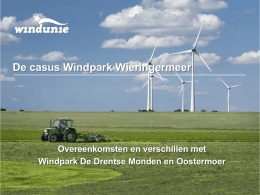 De casus Windpark Wieringermeer