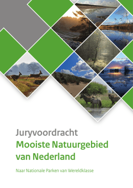 `Juryvoordracht Mooiste Natuurgebied van Nederland` PDF