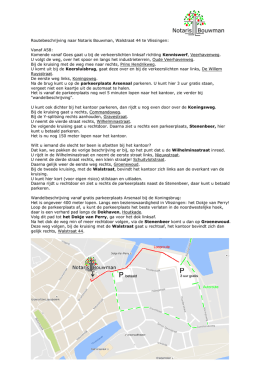 Routebeschrijving naar Notaris Bouwman, Walstraat 44 te