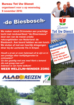 Lees meer - Bureau tot uw dienst